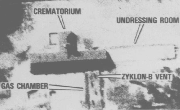 Mapa del campo de exterminio de Birkenau